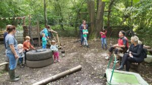 Birthday in the woods